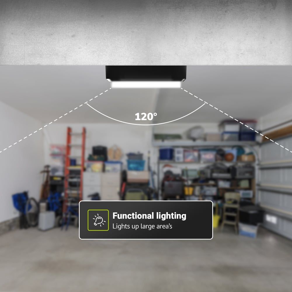 Hoftronic C-Series LED Plafondlamp Ovaal Bulkhead IP54 18W 1830lm