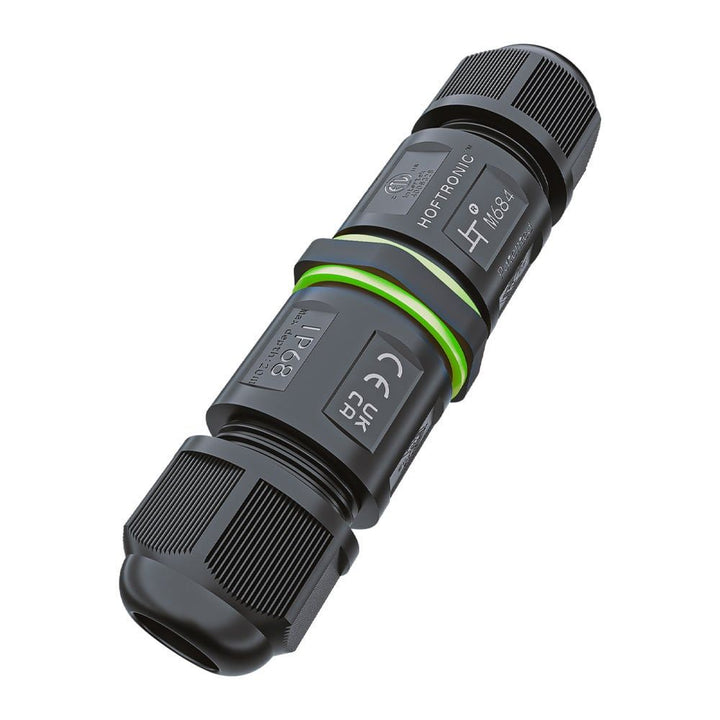 Hoftronic Kabelverbinder IP68 Waterdicht 3-Polig 4-12mm