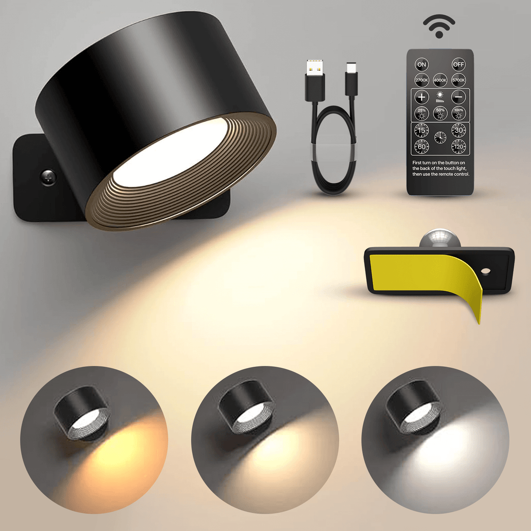Luminize Wandlamp Rond Dimbaar 3W 330lm 2700K-5700K
