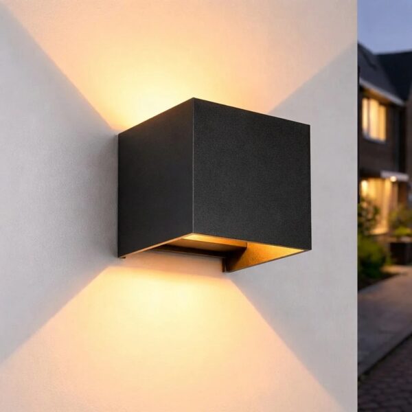 Luminize Wandlamp Kubus Dimbaar IP54 3W 330lm 2700K G9